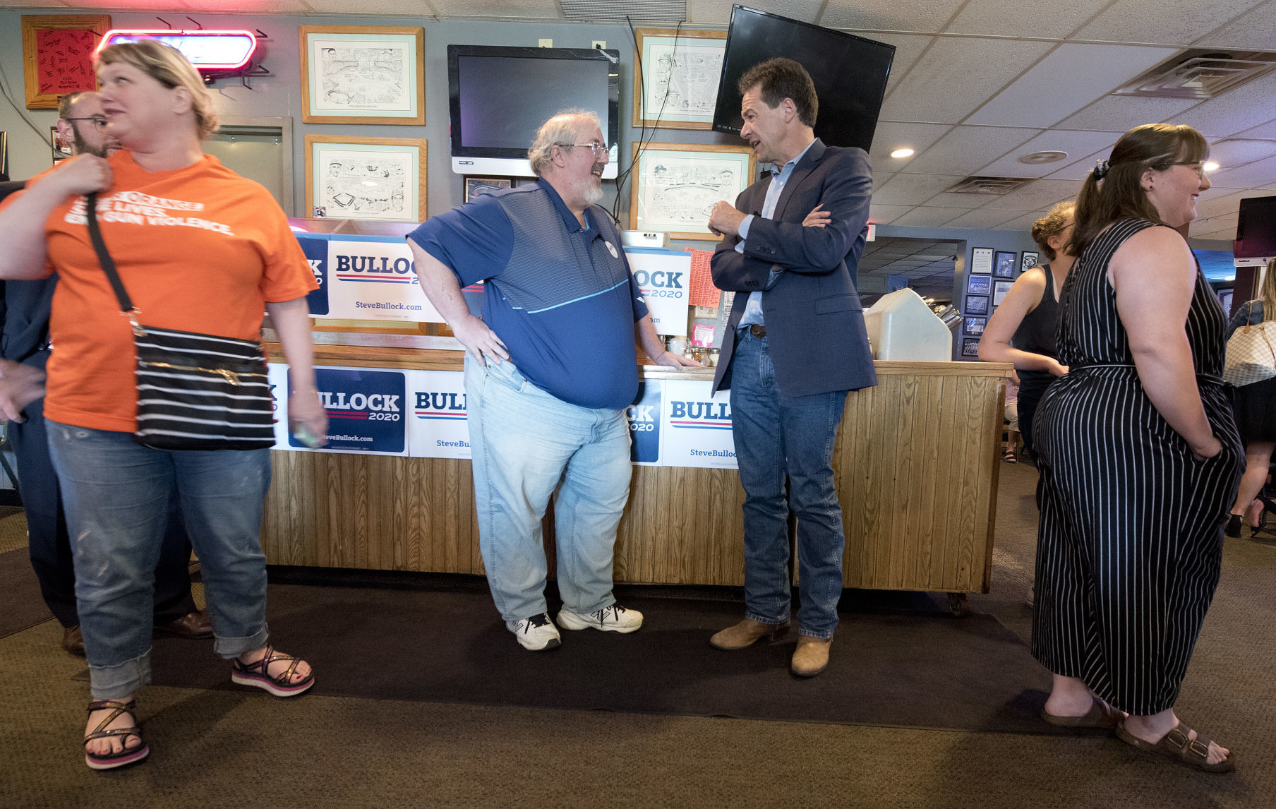 Steve Bullock Sioux City campaign